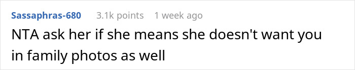 Reddit comment questioning exclusion from wedding party. Reddit comment questioning exclusion from wedding party.