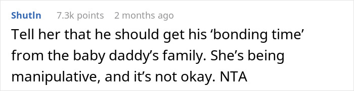 Comment advising against manipulation, related to "Black Roots" and family responsibilities. Comment advising against manipulation, related to "Black Roots" and family responsibilities.