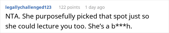 Screenshot of a user comment discussing untying bikini top at a public pool. Screenshot of a user comment discussing untying bikini top at a public pool.