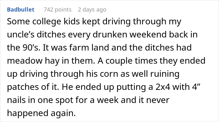 &ldquo;This Is Not A Driveway&rdquo;: Woman Prepares A Boulder-Sized Reality Check For Jerk Neighbors