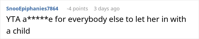 Reddit comment criticizing a D&D night participant for bringing a child unexpectedly. Reddit comment criticizing a D&D night participant for bringing a child unexpectedly.