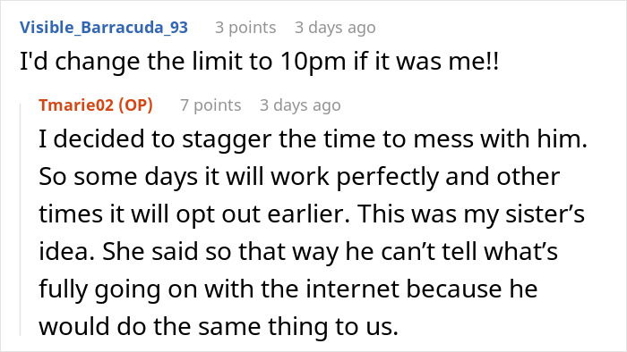 Reddit comments discussing revenge for a man living with his stepdaughter. Reddit comments discussing revenge for a man living with his stepdaughter.