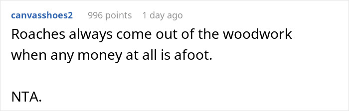 Grandparents Who Skipped Wedding Now Want Man&rsquo;s Life Insurance, Widow Refuses