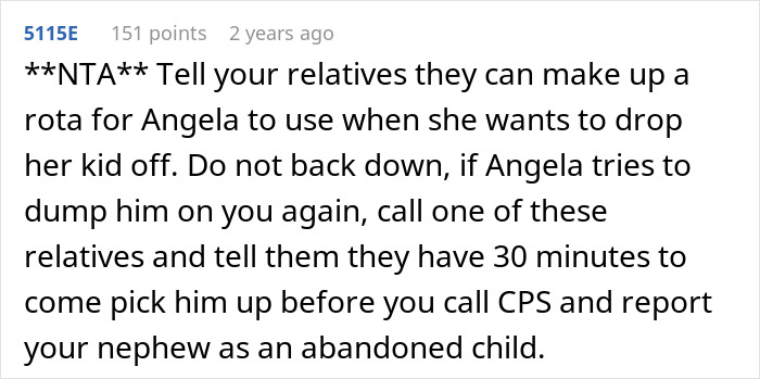 Text discussion on babysitting issues with emphasis on calling CPS for child abandonment concerns. Text discussion on babysitting issues with emphasis on calling CPS for child abandonment concerns.