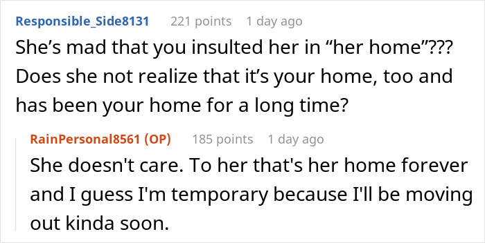 Online forum discussion on family conflict regarding late wife's photos.