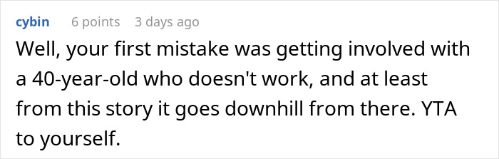 Text comment about a man canceling his wedding due to in-laws' drunken behavior. Text comment about a man canceling his wedding due to in-laws' drunken behavior.