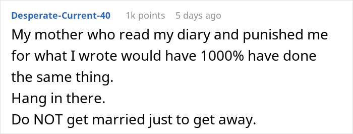 Comment discussing parental surveillance and personal privacy issues. Comment discussing parental surveillance and personal privacy issues.