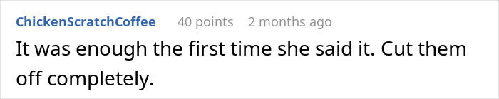 Toxic MIL demands heirloom ring back, user suggests cutting them off. Toxic MIL demands heirloom ring back, user suggests cutting them off.