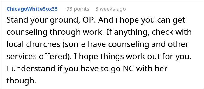 User advises OP on setting boundaries with sister regarding unpaid babysitting.