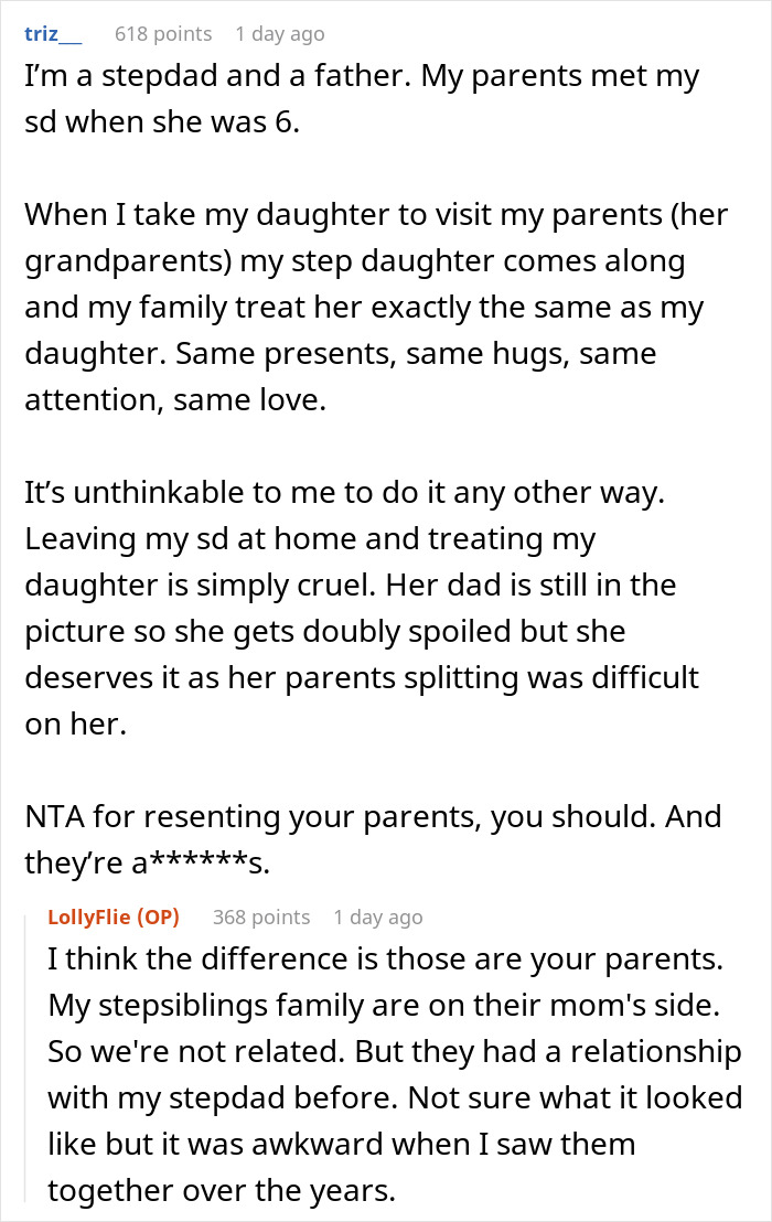 Text exchange discussing stepfamily dynamics and parenting in a blended family. Text exchange discussing stepfamily dynamics and parenting in a blended family.