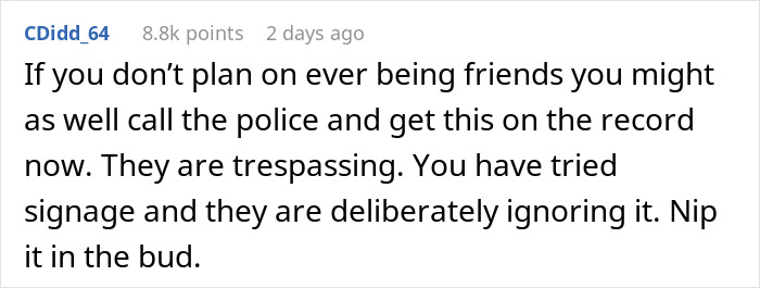 &ldquo;This Is Not A Driveway&rdquo;: Woman Prepares A Boulder-Sized Reality Check For Jerk Neighbors