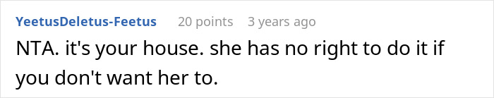 Reddit comment about a witchy friend's home cleansing request. Reddit comment about a witchy friend's home cleansing request.