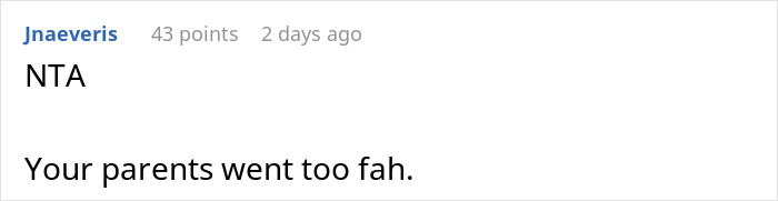 Comment about son's Thai wife facing parental racism: "Your parents went too far.