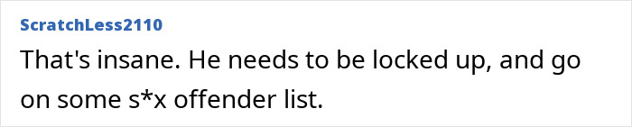 Comment expressing outrage over a couple's inappropriate act at a family spot.