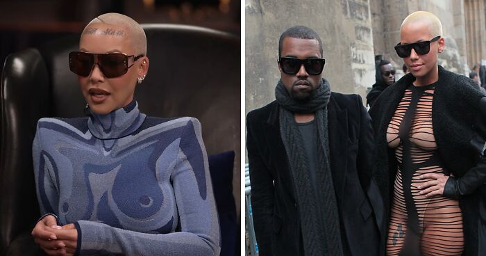 Kanye West’s Ex Amber Rose Explains Why He Insists On Provocative Outfits For His Partners
