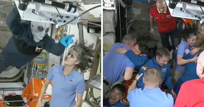 “Houston, Thank You”: SpaceX Crew Arrives At ISS To Bring Stranded NASA Astronauts Back Home