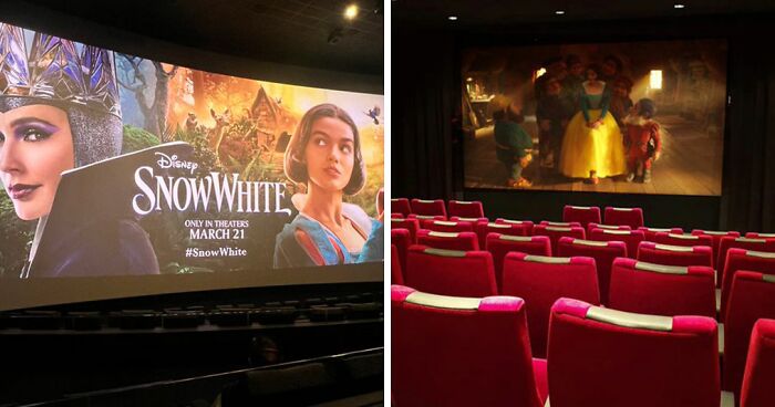 “Launch A GoFundMe”: Humiliating Photos Showing Empty Theaters For ‘Snow White’ Go Viral