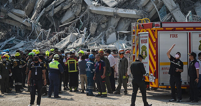 Horrifying Scenes Of Myanmar’s Massive Earthquake Caught On Camera