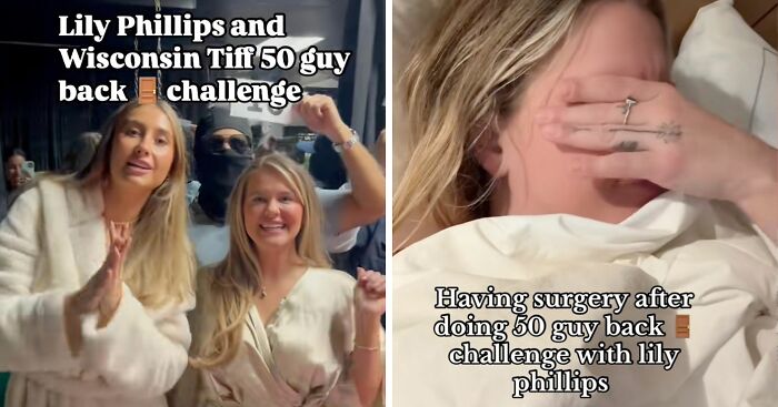 “Sick People”: Lily Phillips Slammed For Controversial 50-Men Stunt That Left Friend Needing Surgery
