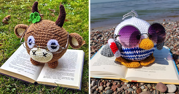 I Made 15 Crochet Holders In Adorable Animal Shapes