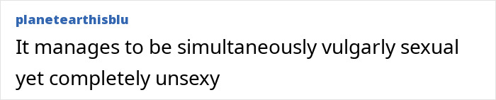 User reaction to Balenciaga's pantaboots, describing them as "vulgarly sexual yet completely unsexy.