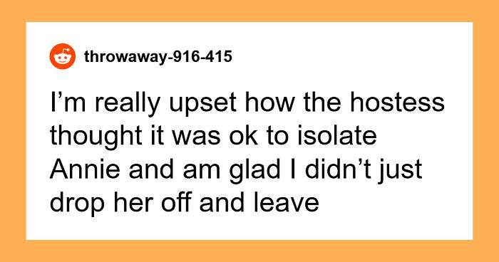 Mom Sees Her Daughter Sitting All Alone At A B-day Party, Takes Her Home