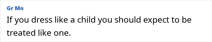 Comment about workplace dress code discrimination. Comment about workplace dress code discrimination.