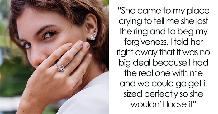 Person Swaps Real Ring For A Fake To Keep It Safe, Fiancée’s Reaction Ends Their Engagement