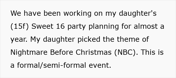 Teen Has One Rule For Her Sweet 16, Her Aunt Breaks It Almost Immediately