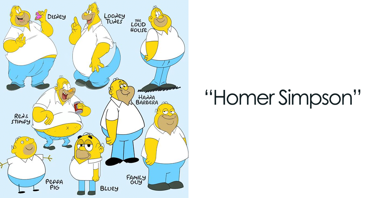 artist-reimagines-famous-characters-in-different-cartoon-styles-here