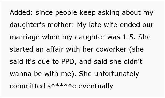 Text explaining a personal story about a woman's struggles with PPD and her tragic outcome. Text explaining a personal story about a woman's struggles with PPD and her tragic outcome.