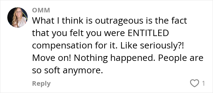 Comment on entitlement and compensation related to a flight attendant's request to a pet parent about their cat. Comment on entitlement and compensation related to a flight attendant's request to a pet parent about their cat.