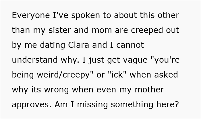 Friends oppose man's new relationship decision despite family approval. Friends oppose man's new relationship decision despite family approval.