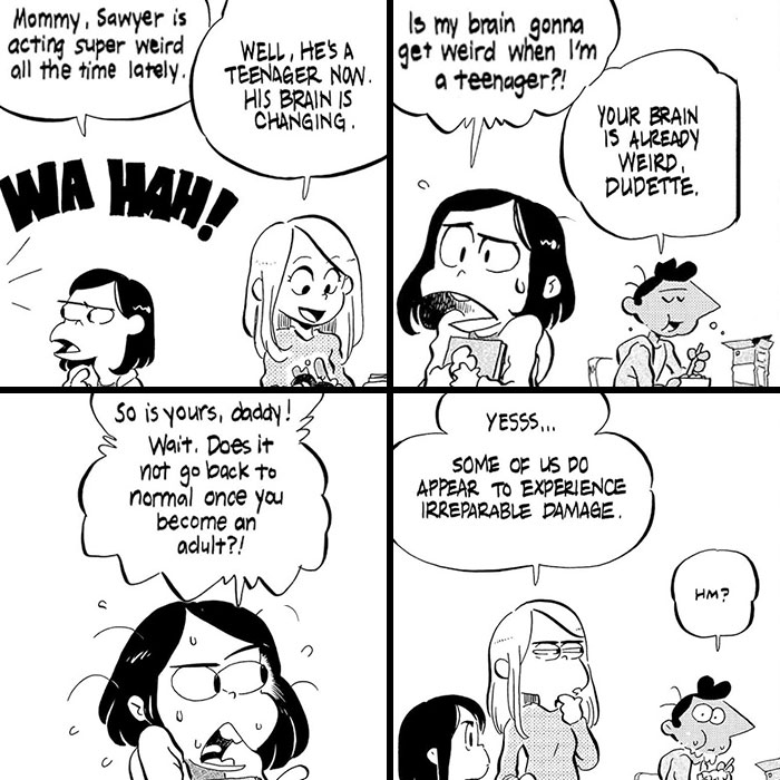 The Chaos And Joys Of Parenting: 33 Lighthearted Comics Illustrated By Anthony Holden