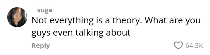 Comment questioning the viral airport theory trend with 64.3K likes. Comment questioning the viral airport theory trend with 64.3K likes.