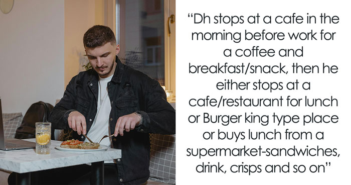 Lady Upset That She Survives On Basics While Hubby Splurges Away On Daily Lunches And Coffee