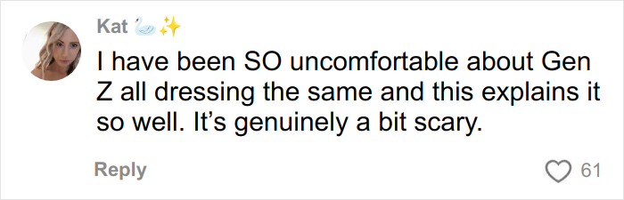 Woman Explains Why Everyone Looking The Same Is A Warning Sign