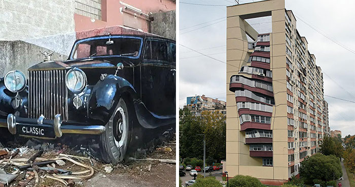 30 Optical Illusions Created By These Incredible Street Artists