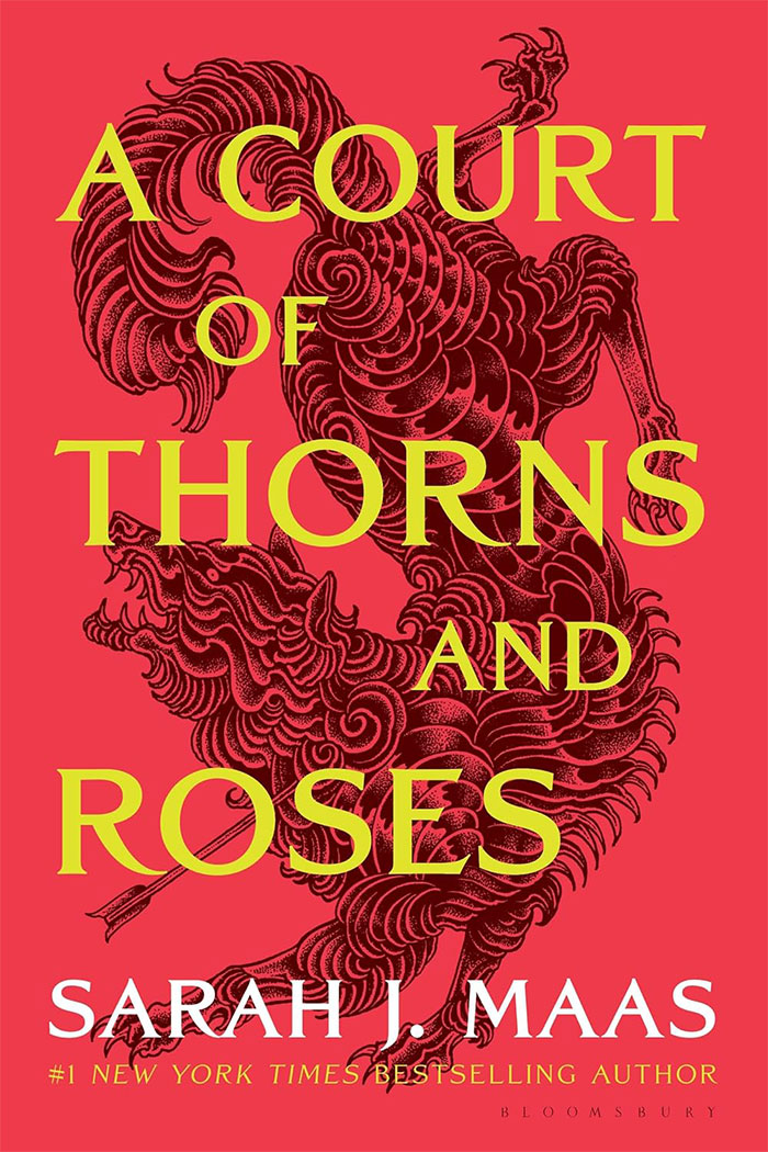 &ldquo;Cover of A Court of Thorns and Roses by Sarah J. Maas, associated with judging readers.&rdquo;