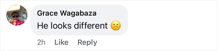 Comment on Justin Bieber's Disneyland visit with Hailey, expressing he looks different with a sad emoji.