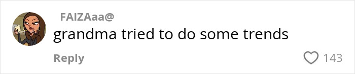 Comment with avatar expressing opinion on Madonna's trend attempt, highlighting fan reactions and details.