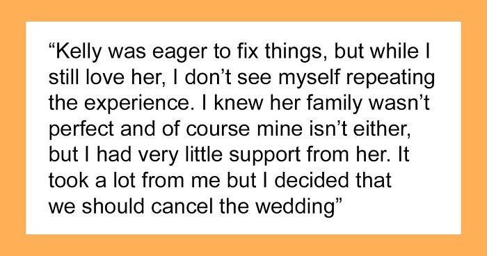 “AITA For Canceling Our Wedding After Our Rehearsal Dinner Was Ruined By Her Mom And Family?”