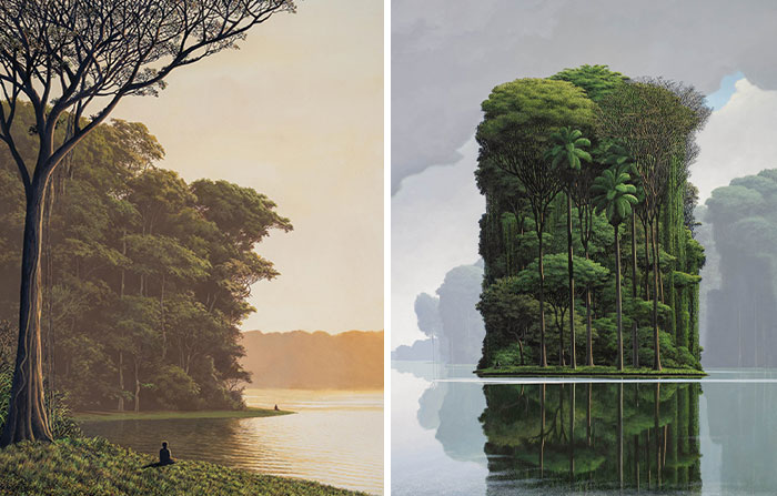 Immersive Landscape Paintings By Tomas Sanchez (25 Pics)