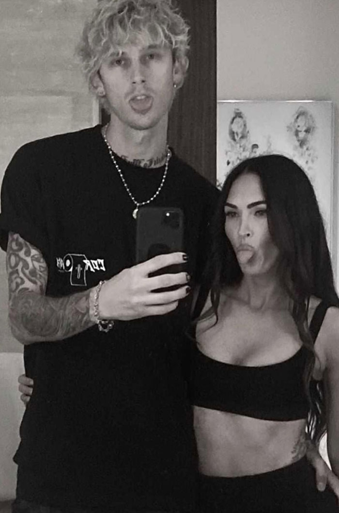 Two people with playful expressions in a mirror selfie, related to the Celestial Seed announcement.