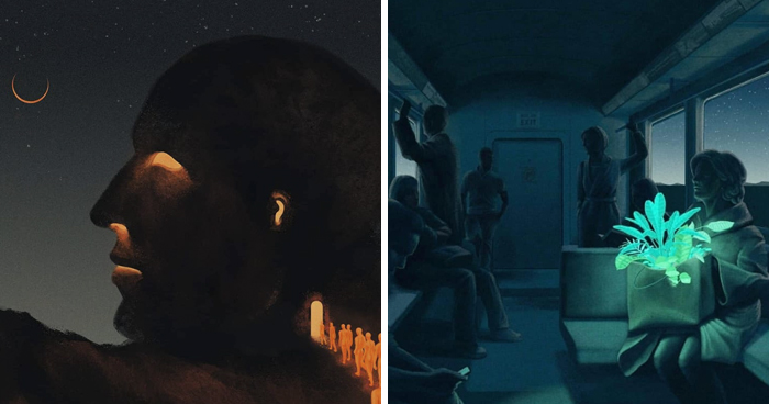 68 Mesmerizingly Mysterious Illustrations By Myriam Wares