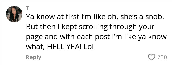 Comment praising a millennial's choice of a child-free life, expressing support and enthusiasm.