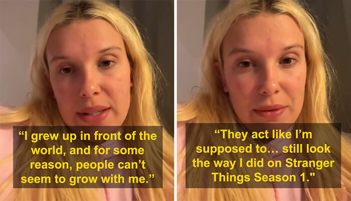 Millie Bobby Brown addresses bullying about her looks, emphasizes growing up in public eye. Millie Bobby Brown addresses bullying about her looks, emphasizes growing up in public eye.