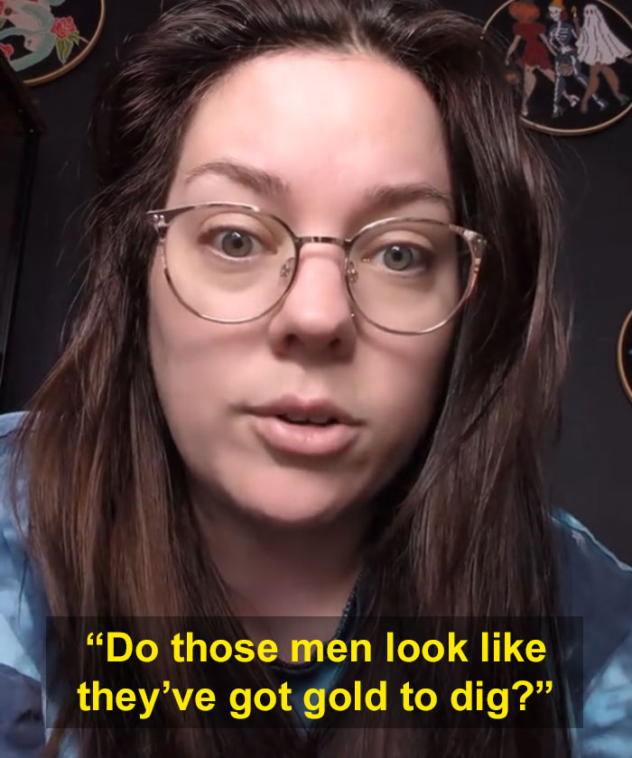 Woman challenges son's misogynistic beliefs about "gold diggers," questioning societal stereotypes in a candid video. Woman challenges son's misogynistic beliefs about "gold diggers," questioning societal stereotypes in a candid video.
