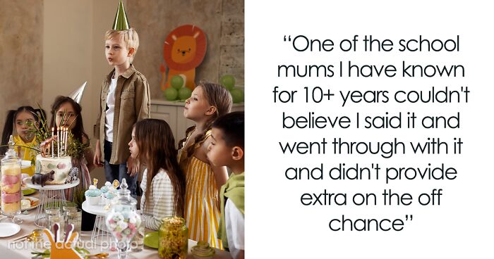 “Children Weren’t Fed”: Host Enforces RSVP Rule, Sparks Debate After Parents Throw A Fit