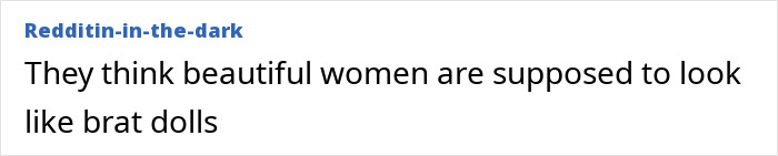 Reddit comment discussing unrealistic beauty standards in edited Monica Belluci photos.